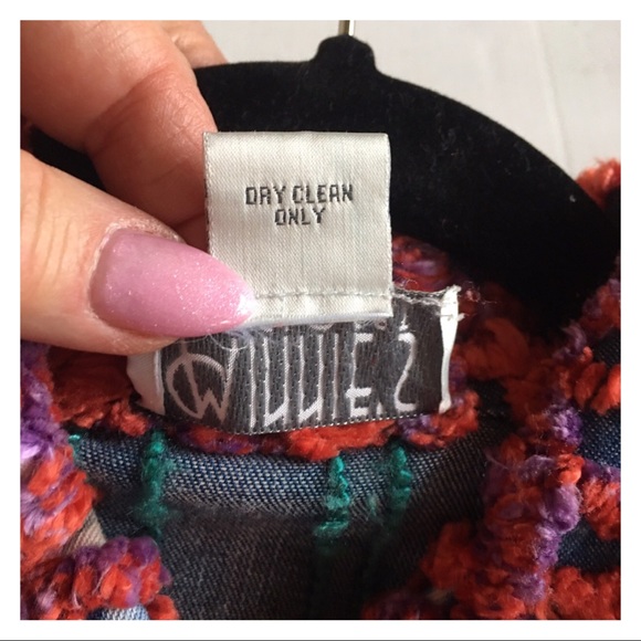 Minnie’s Closet Knit Jacket Embellished W/Chenille - Picture 4 of 4